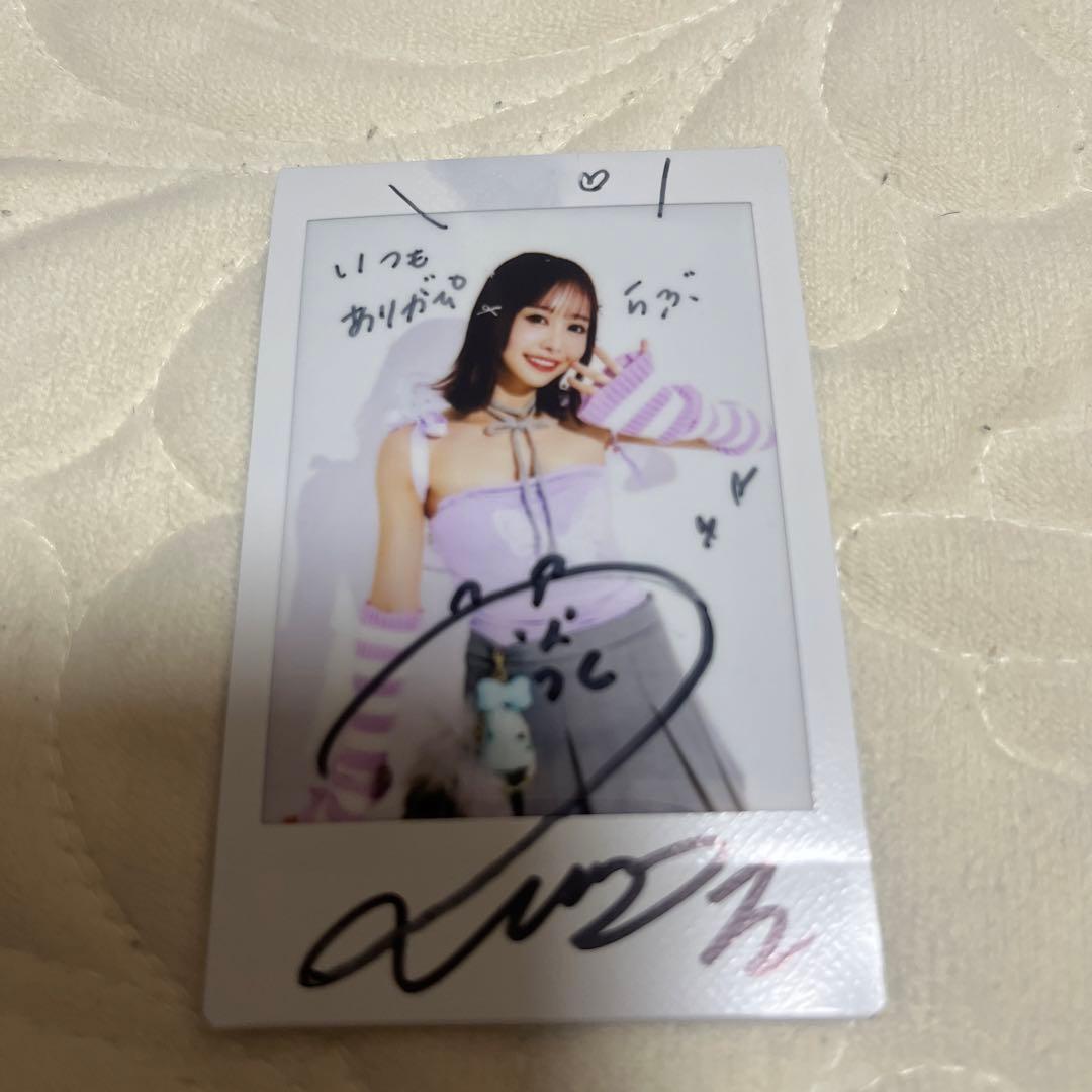 FRUITS ZIPPER 仲川瑠夏 直筆サイン入りチェキ - メルカリ