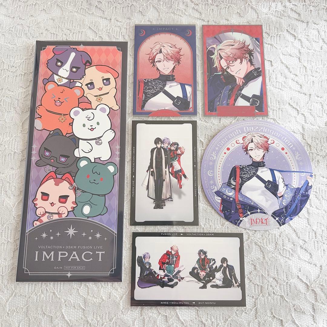 にじさんじ IMPACT チェキ 特典 セラフ・ダズルガーデン 3D - メルカリ