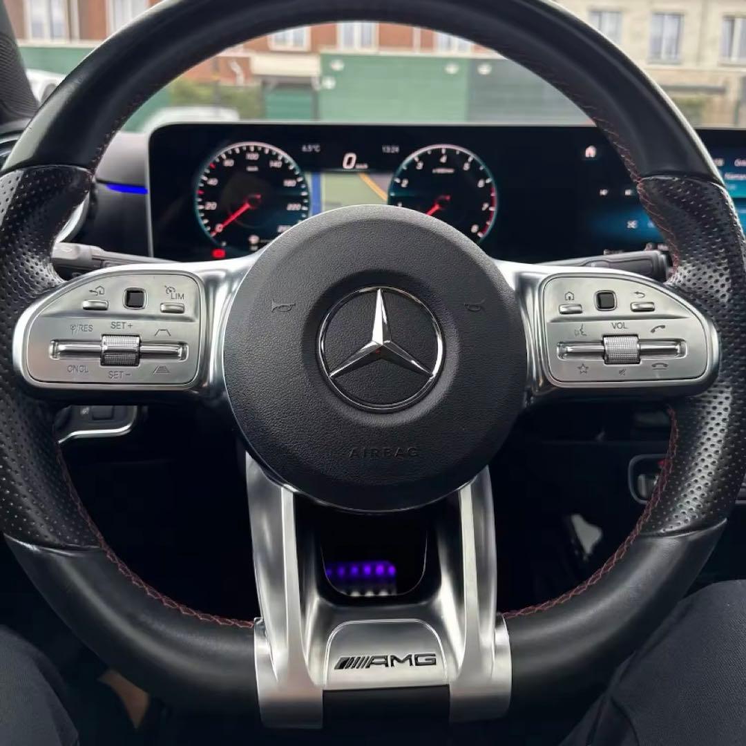 新品 メルセデスベンツ ステアリング トリムカバー AMG ハンドル