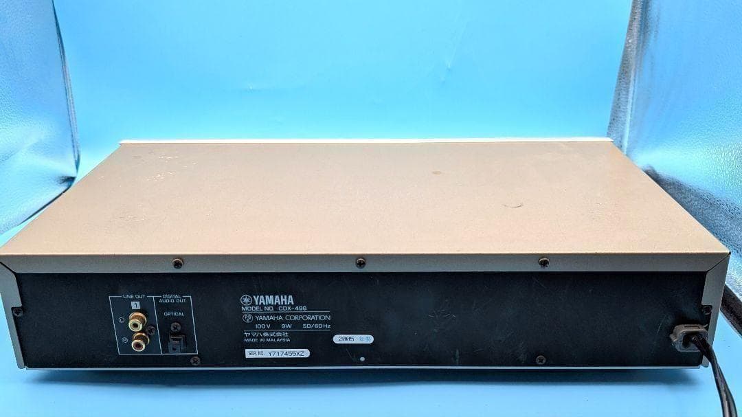 YAMAHA ヤマハ CDプレーヤー CDX-496 動作品 - メルカリ