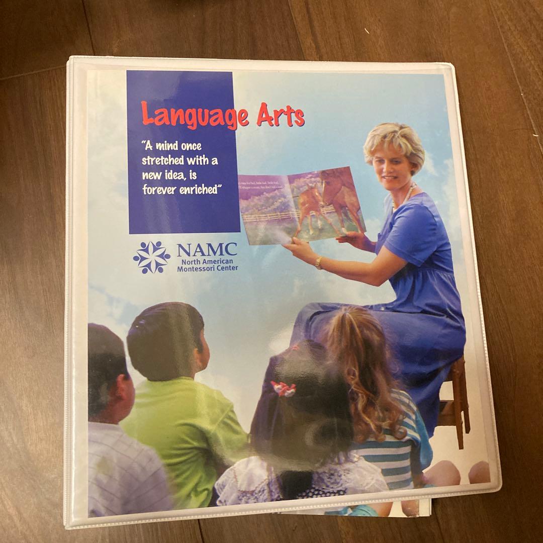 NAMC モンテッソーリ3〜6才ディプロマ課程のテキスト6冊セット - メルカリ
