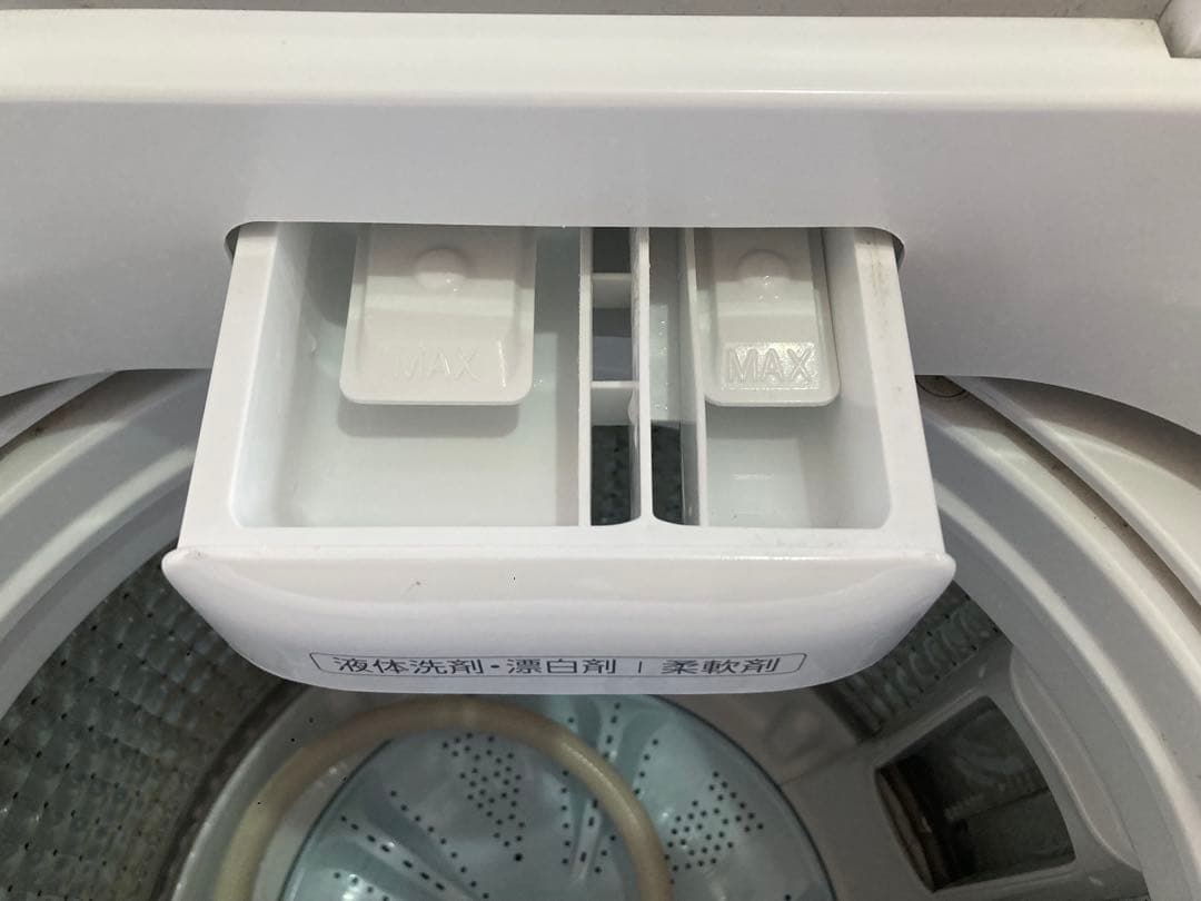 AQUA/全自動洗濯機 ホワイト AQW-V7M-W 7.0kg（清掃済み）