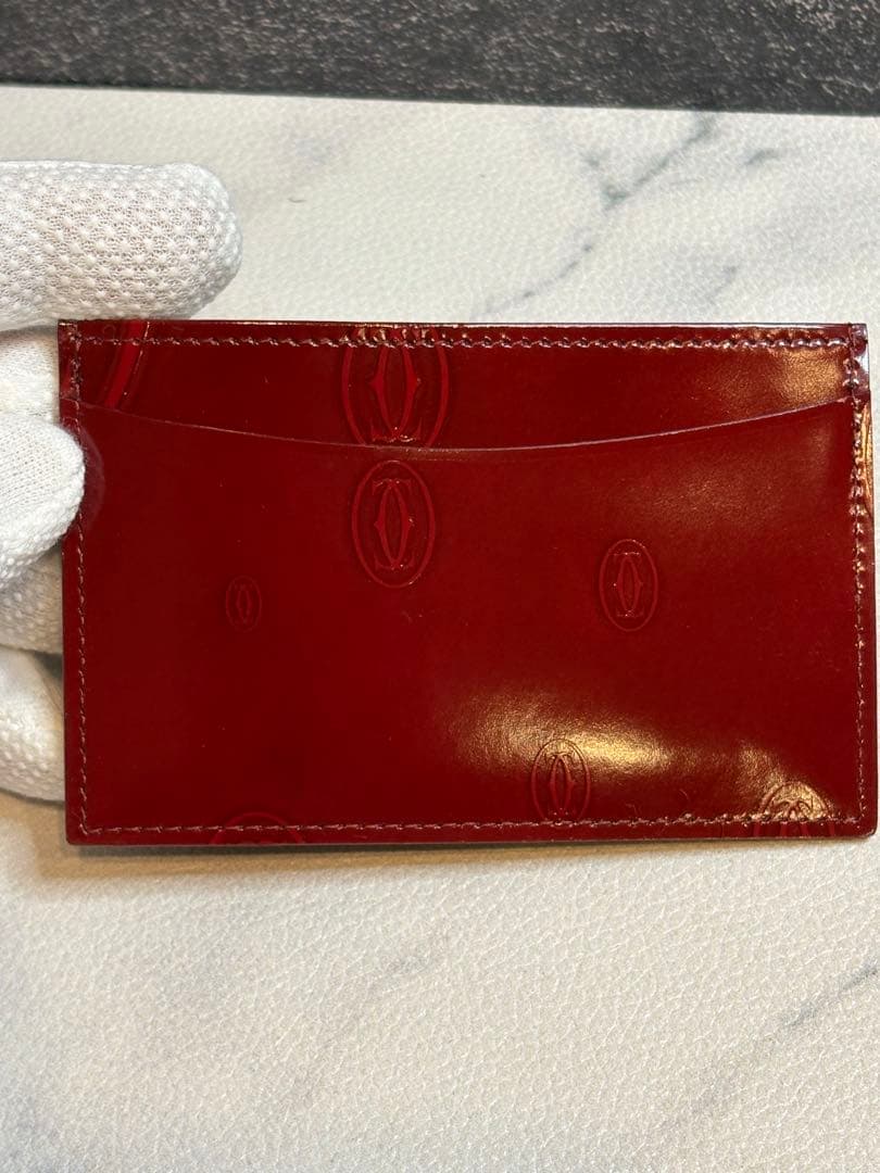 《 未使用品 》 カルティエ カードケース ハッピーバースデー