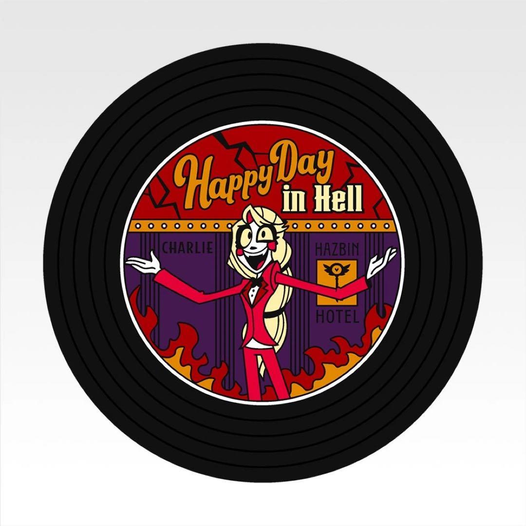 一番くじ ハズビン・ホテル レコード風ラバーコースター G賞