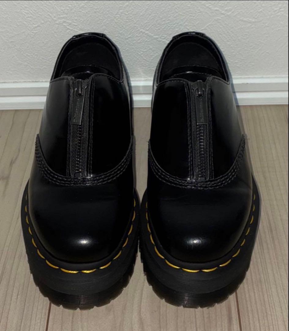 22cm 美品 Dr.Martens AURIAN Ⅱ QUAD ローファー 黒 - メルカリ