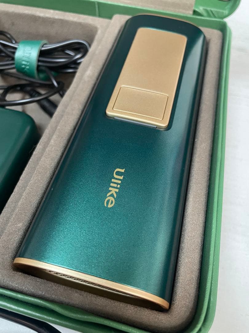 Ulike 脱毛器 グリーン ケース付き - メルカリ