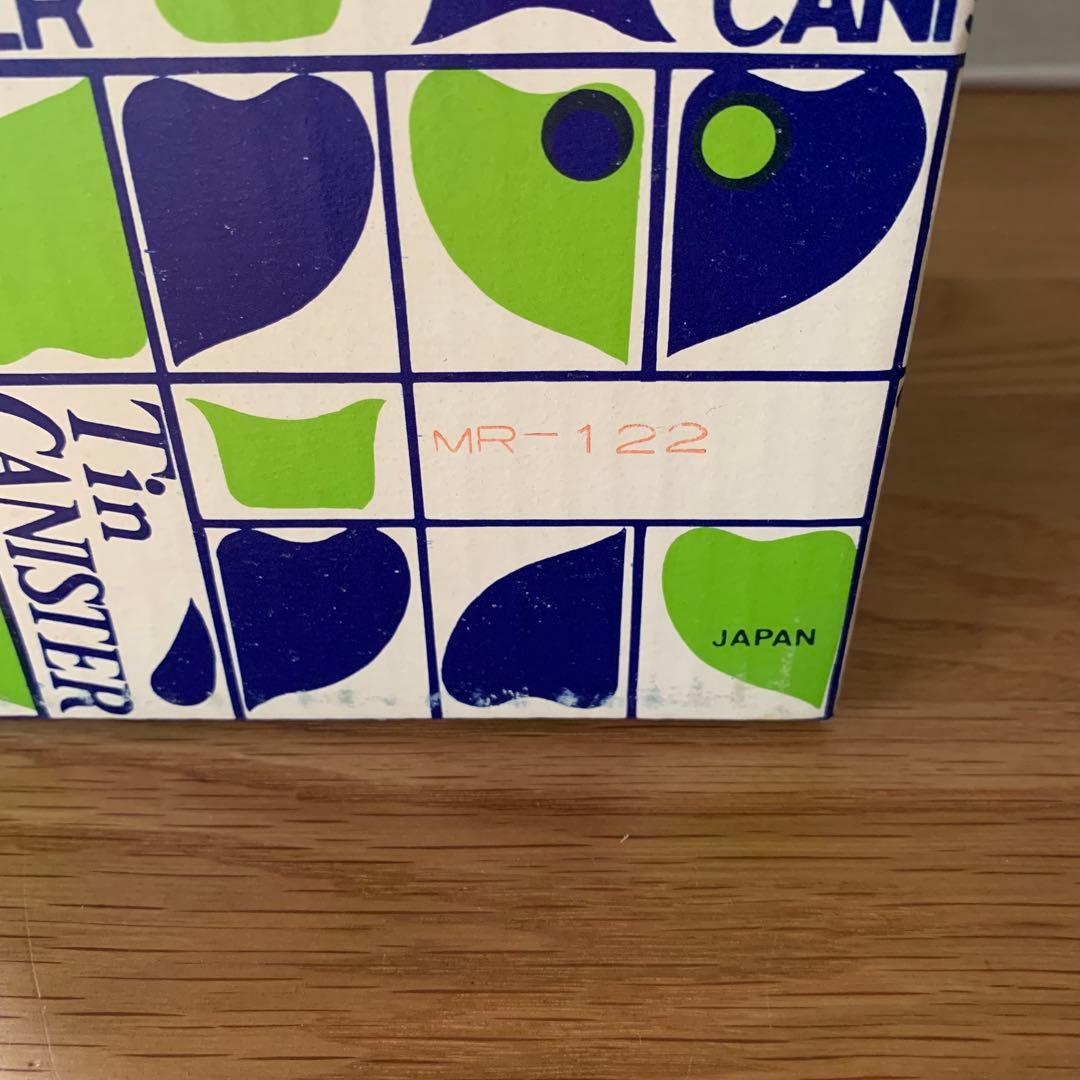 未使用 レア レトロ レトロポップ 4個 入れ子 ティン缶 キャニスター