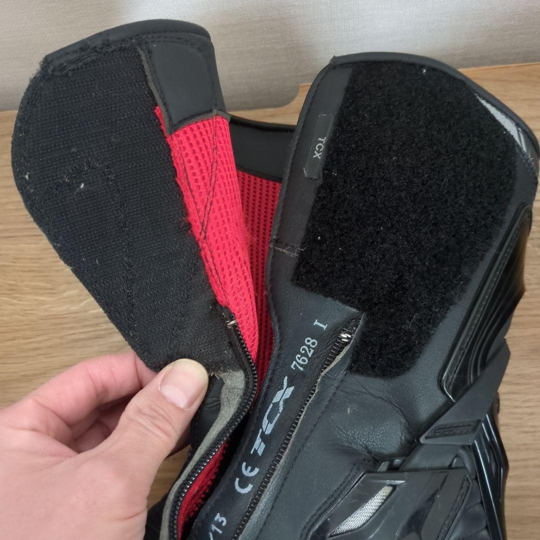 TCX S-R1メンズ　レーシングブーツ　黒　EU43 27.0cm