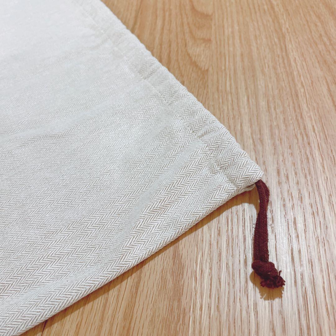 極美品 HERMES 保存袋 44.5×45.5cm