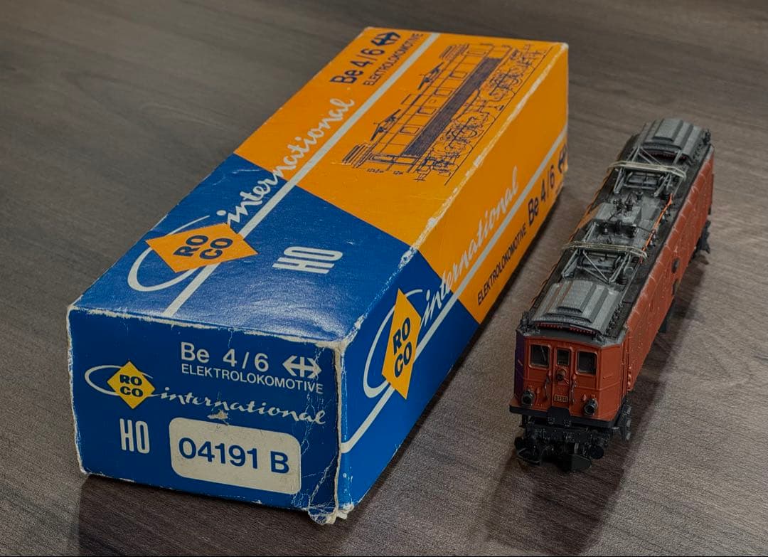 HO)ROCO製 スイス国鉄 SBB Be 4/6 電気機関車 04191B - メルカリ