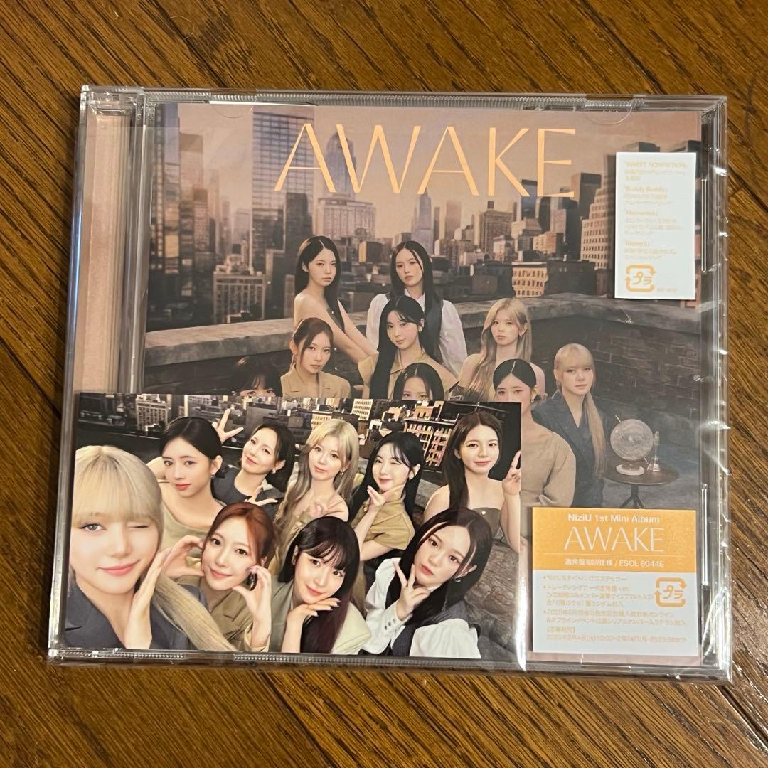 NiziU AWAKE 通常盤 CD トレカ付 オール - メルカリ