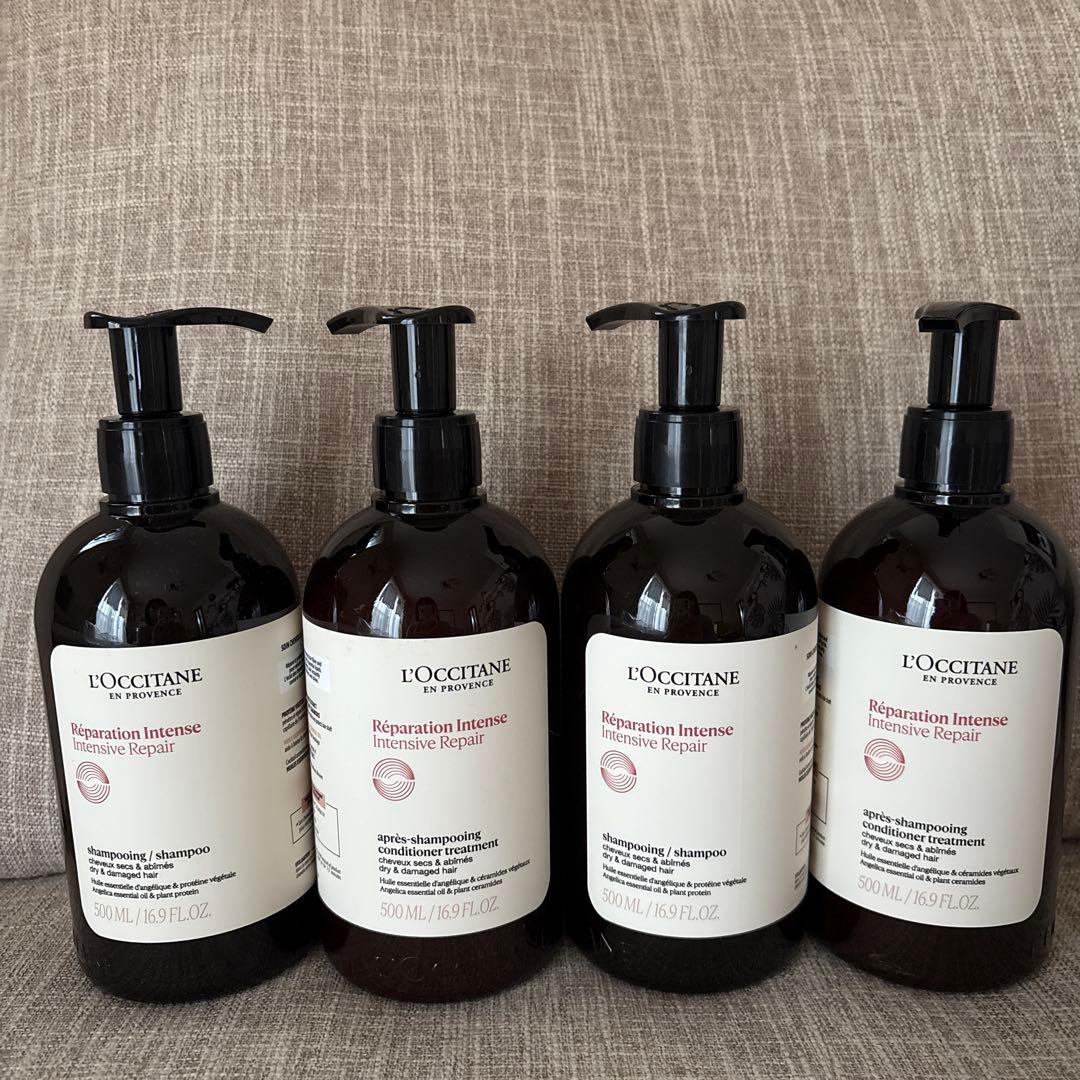 [新処方]ロクシタンインテンシヴRシャンプー&コンディショナーセット4本セット ロクシタン インテンシヴリペア シャンプー300ml＆コンディショナー