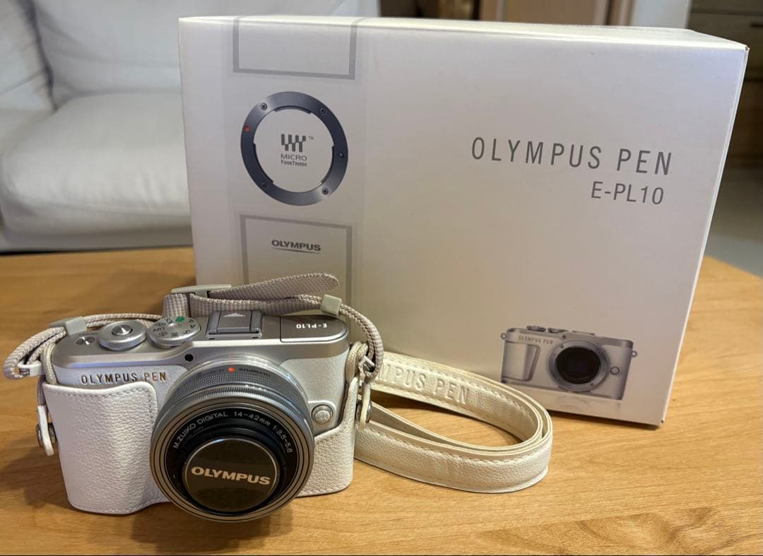 OLYMPUS PEN E-PL10 本体＆標準レンズ レンタル] オリンパス/OLYMPUS PEN E-PL10 標準&望遠レンズセット
