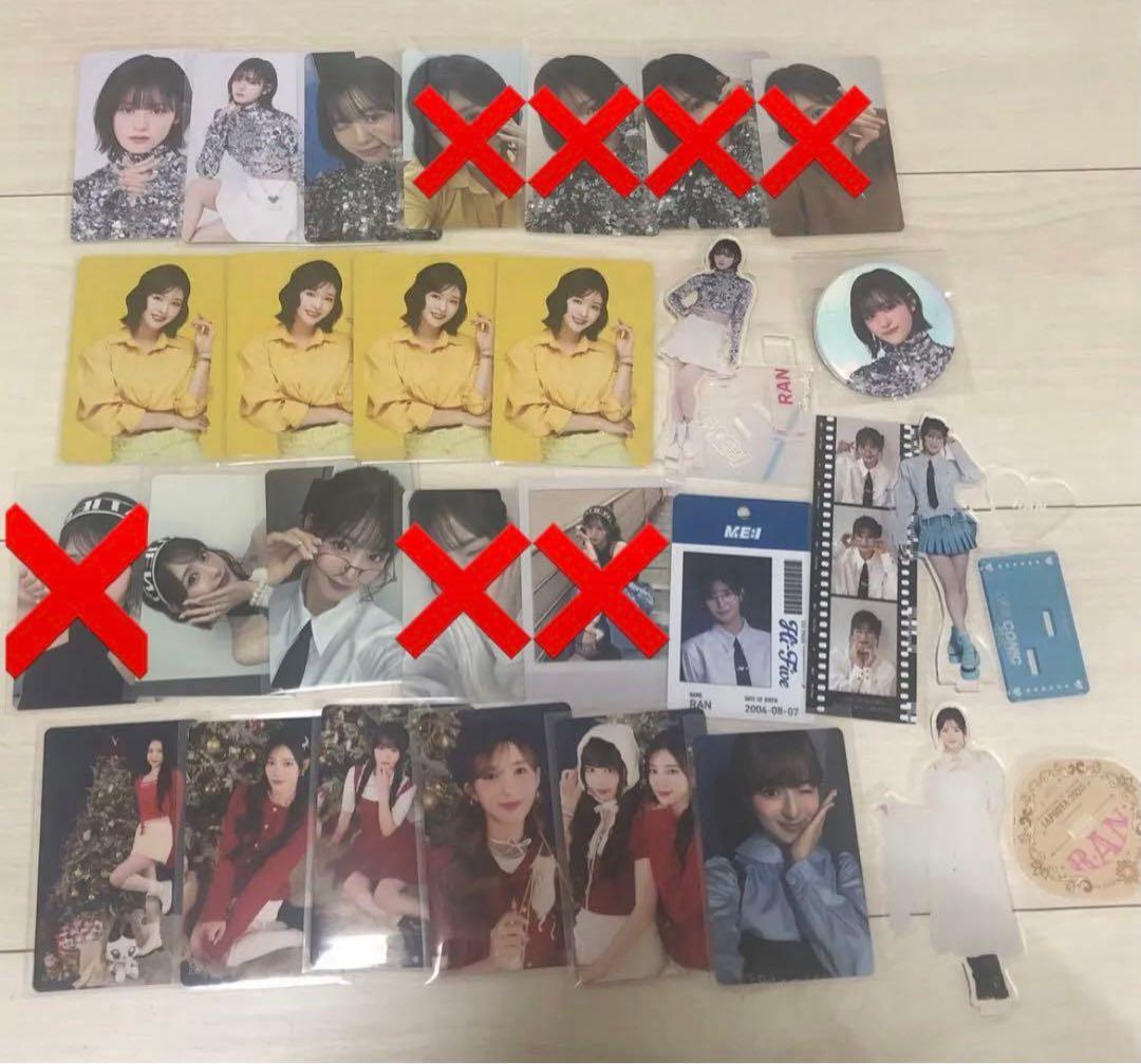 石井蘭 トレカ アクスタ 缶バッジ まとめ売り - メルカリ