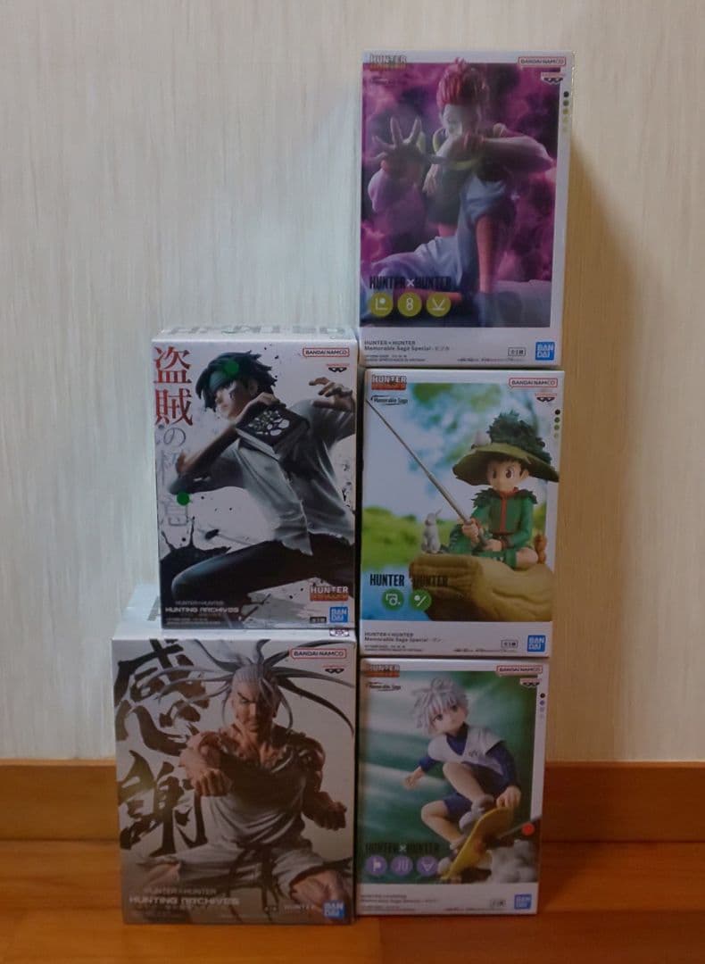 ゴン キルア ヒソカ クロロ ネテロ Memorable 盗賊の極意 音を置き去