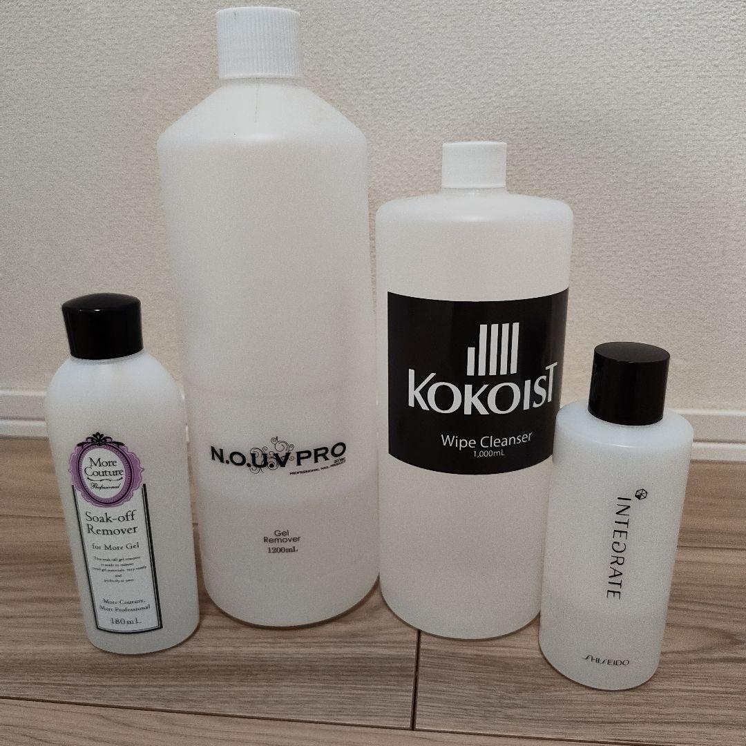 KOKOISTカラージェル(4g)33色＋プロ用大容量溶剤4本 - メルカリ