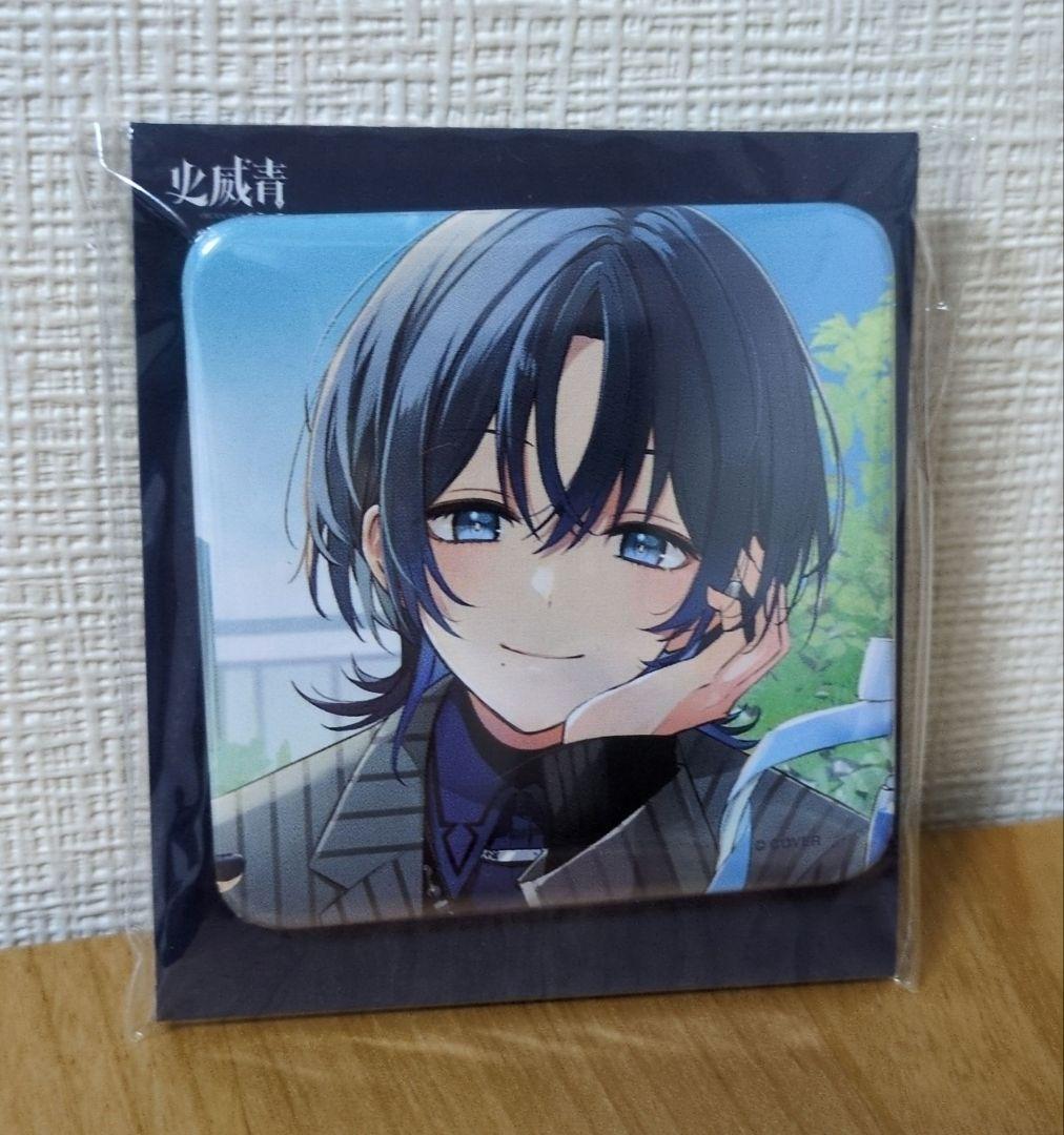 ホロライブ リグロス 火威青 誕生日グッズ スクエア缶バッジ - メルカリ