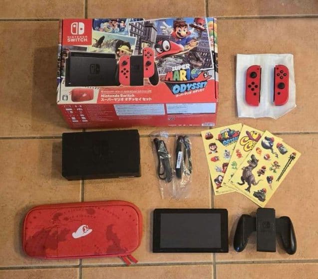 ✨コラボモデル 任天堂スイッチ 未対策機 スーパーマリオオデッセイ