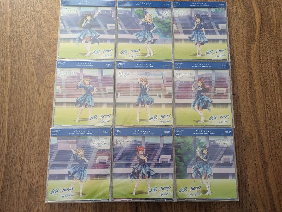 ラブライブ Aqours 永久hours ソロコンサート CDセット