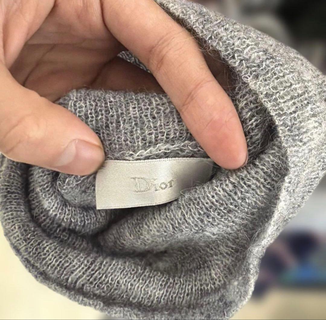 美品 Dior homme 04aw フューチャーアイ モヘアニット エディ - メルカリ