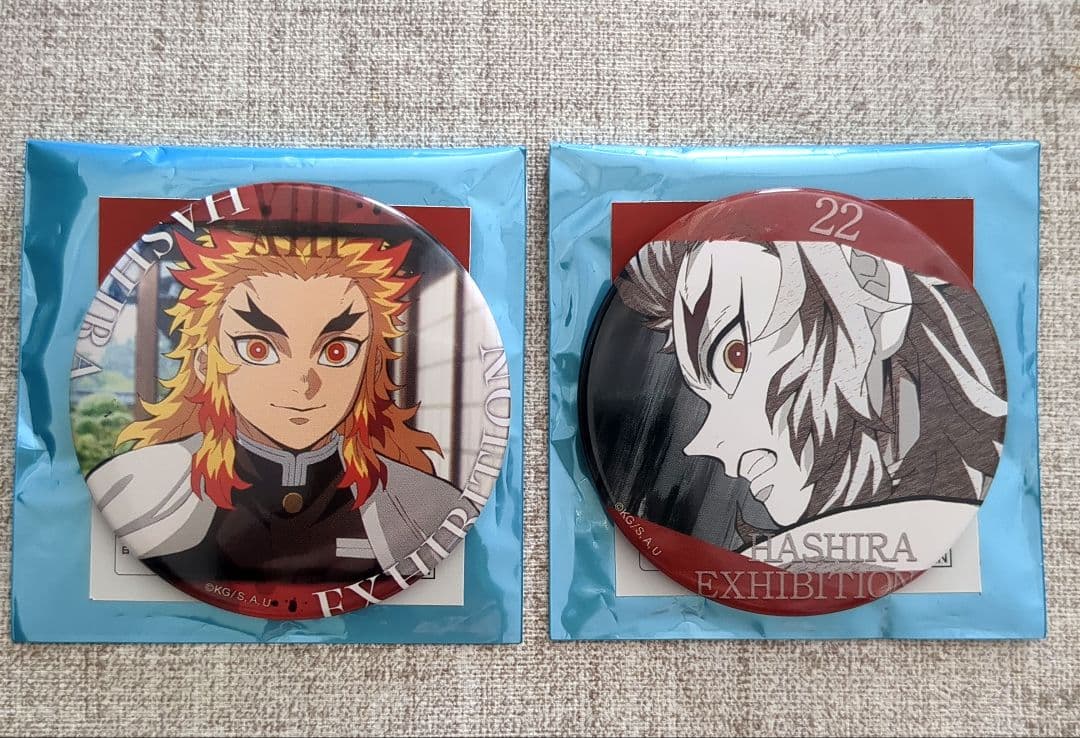 鬼滅の刃 柱展 エモーショナル缶バッジ 煉獄杏寿郎 2個セット - メルカリ