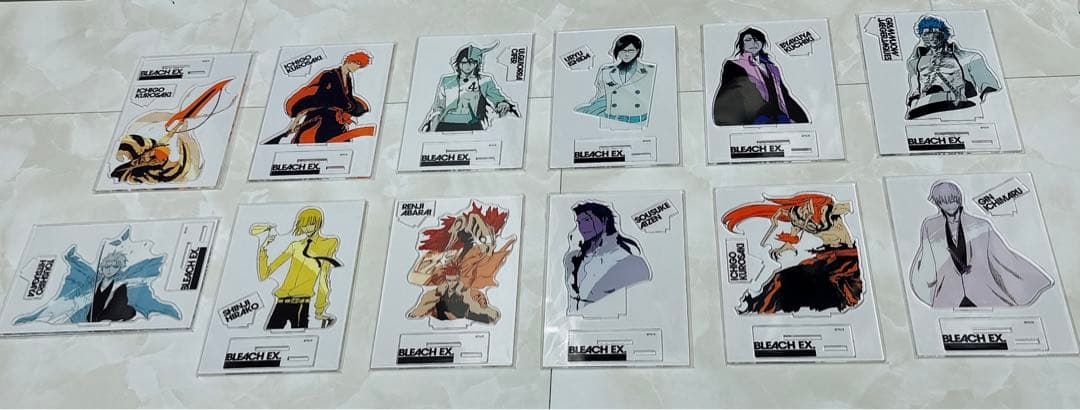 BLEACH原画展 アクリルスタンド 12点セット - メルカリ