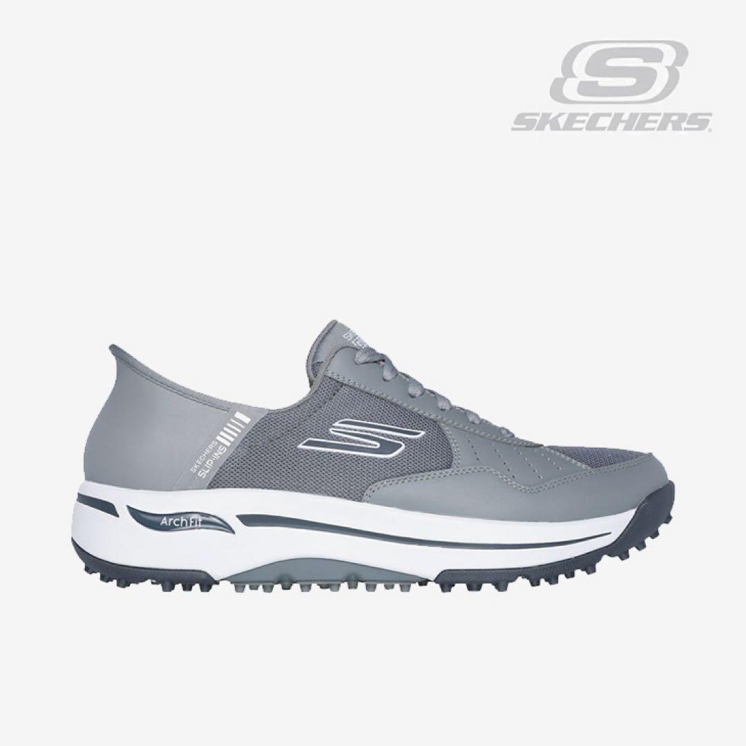 スケッチャーズ スリップインズ　ゴーゴルフ アーチフィット グレー　27.5cm