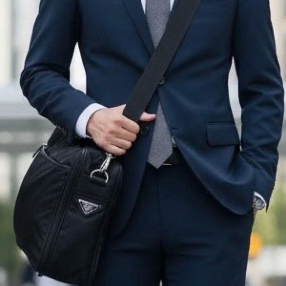 はやとちり様専用 プラダ 2way ビジネスバッグ ショルダーバッグ