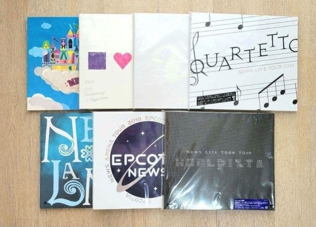 NEWS LIVE DVD Blu-ray 7枚セット NEWS ライブ DVD＆ブルーレイ『NEWS 20th Anniversary LIVE 2023 NEWS