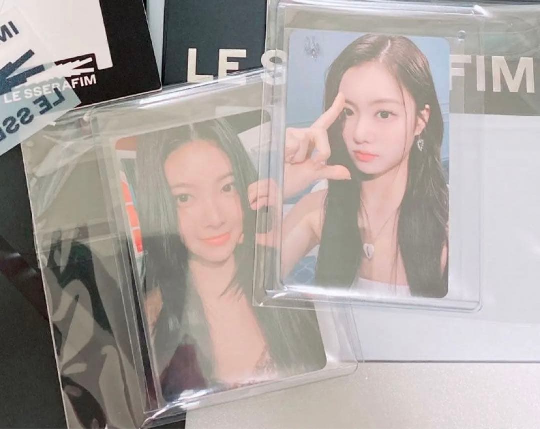 ルセラフィム FEARLESS トレカ ウンチェ ガラム LE SSERAFIM - LE SSERAFIM FEARLESS ランダムトレカ ウンチェ 6枚