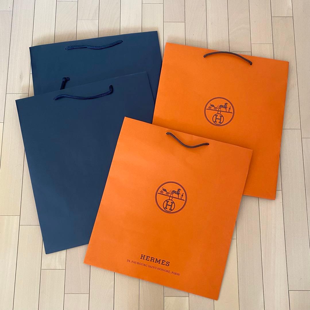 新品未使用】HERMES エルメス バーキン ケリー 紙袋 VIP用 大 - メルカリ