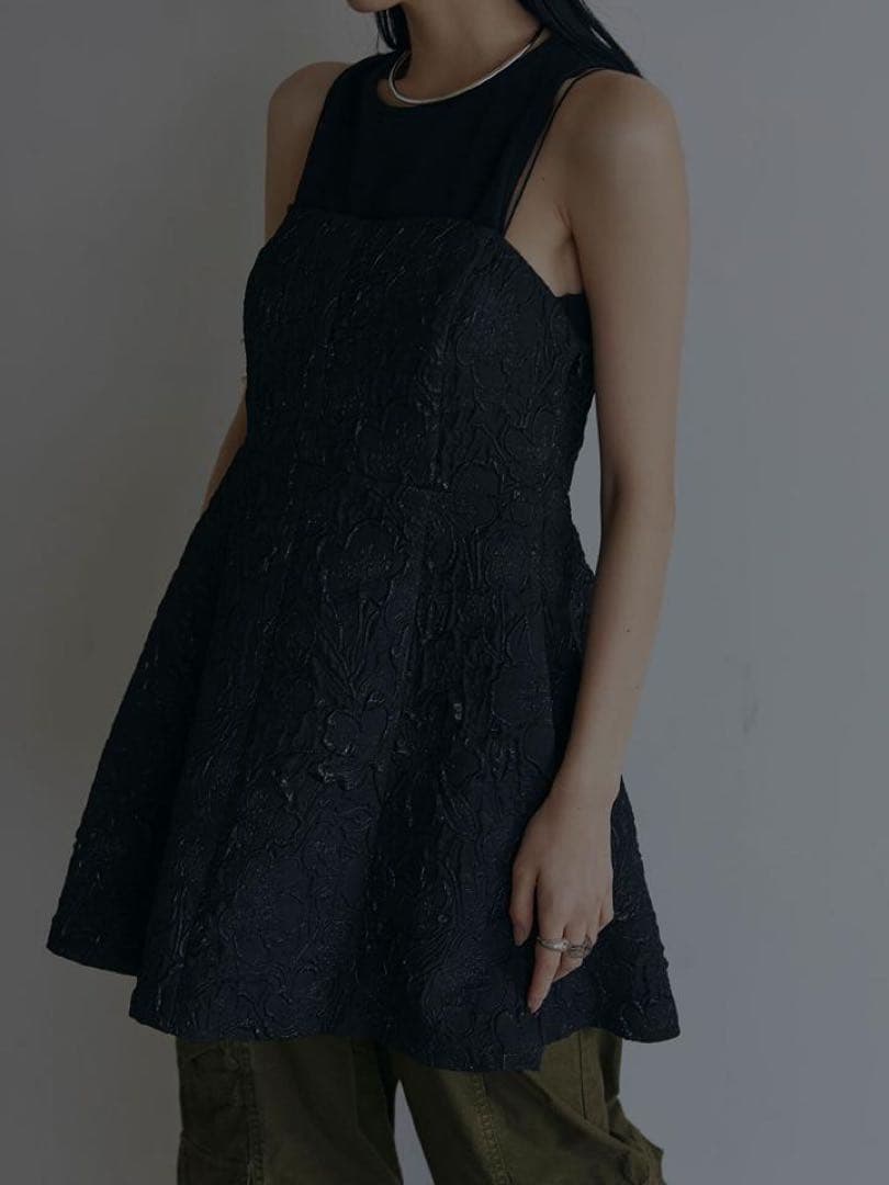 アメリ ヴィンテージ MEDI 2WAY JACQUARD BARE TOP - メルカリ