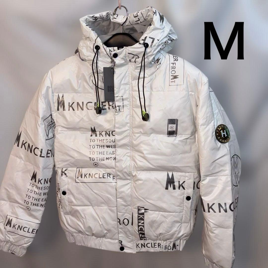 ボリーニ／BOLLINI（イタリア） ダウンジャケット　Ｍ BOLLINI - ☆セール品☆ボリーニ ブラックライン ダウンジャケット 白