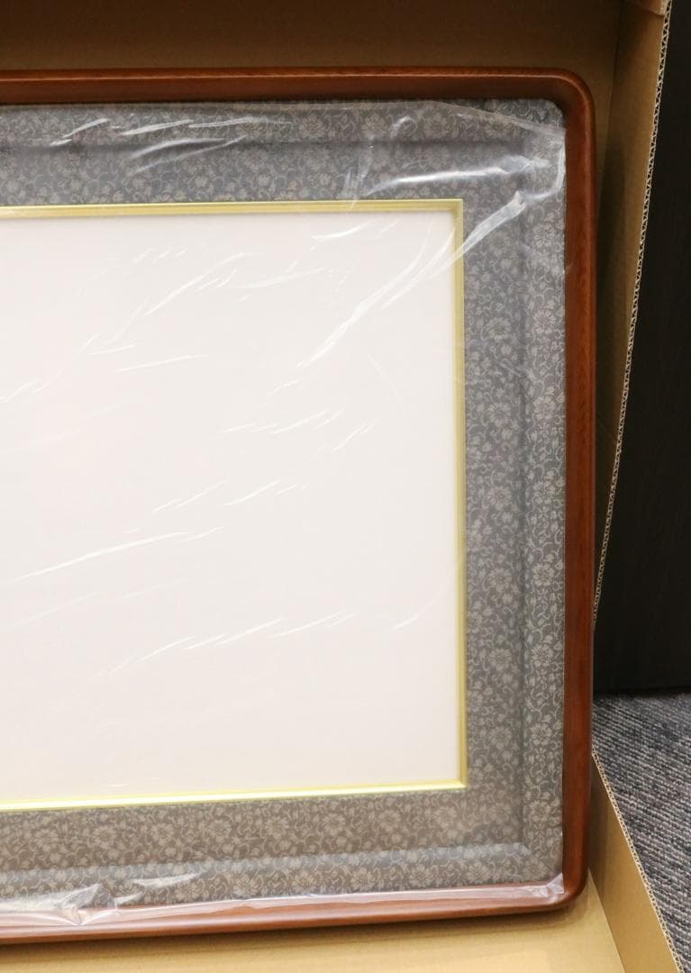 未使用品 褒章記褒章額 叙勲額 GT24 どんす深緑 額縁のタカハシ