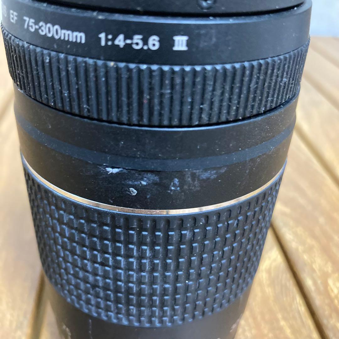 キャノン Canon EF75-300mm f/4-5.6 III ズームレンズ