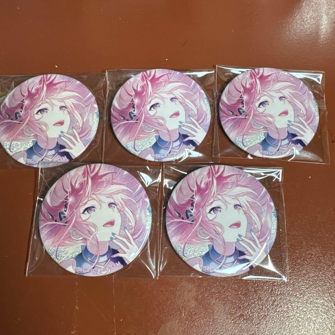 プロセカ グリッター缶バッジ vol.46 C 巡音ルカ 5点 - メルカリ