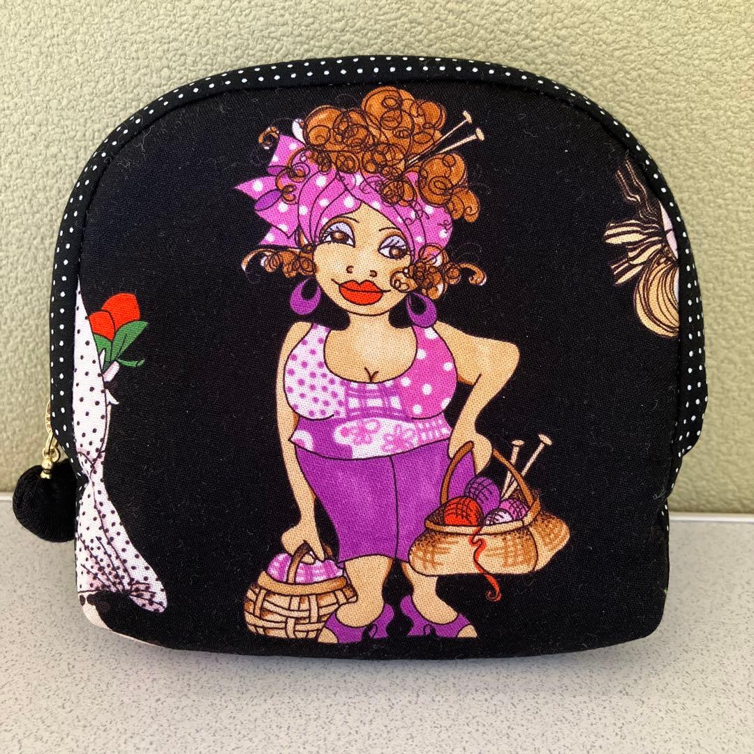 ハンドメイドポーチ ロラライハリス ソーイングレディ - メルカリ