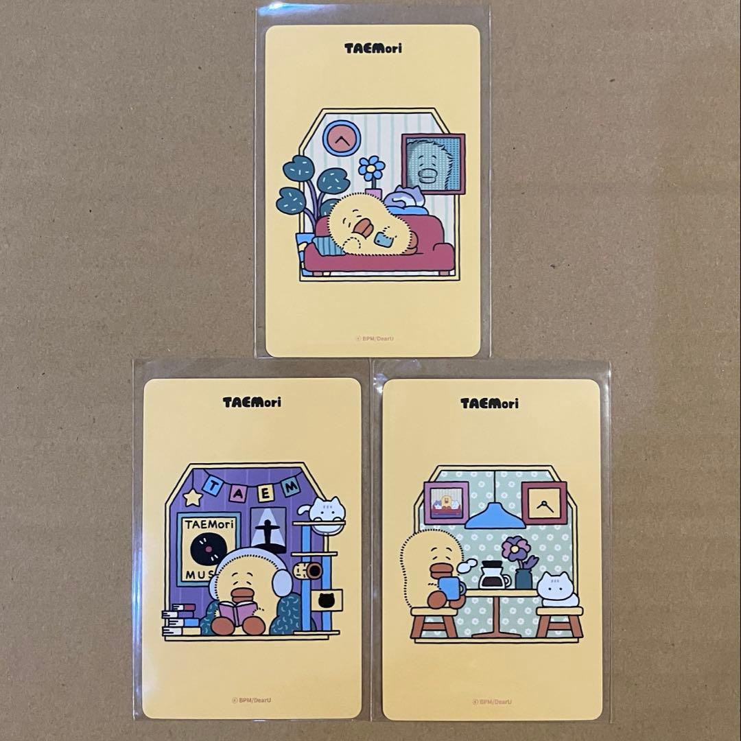 SHINee・テミン】TAEMori テモリ ポップアップ 付属トレカ(3枚) - メルカリ