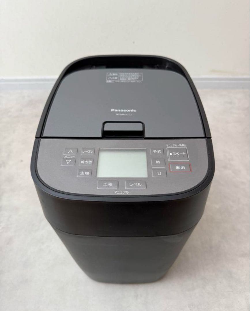 ［早い者勝ち］美品 Panasonic ホームベーカリー SD-MDX102 黒 Amazon | パナソニック ホームベーカリー 1斤タイプ 41オートメニュー