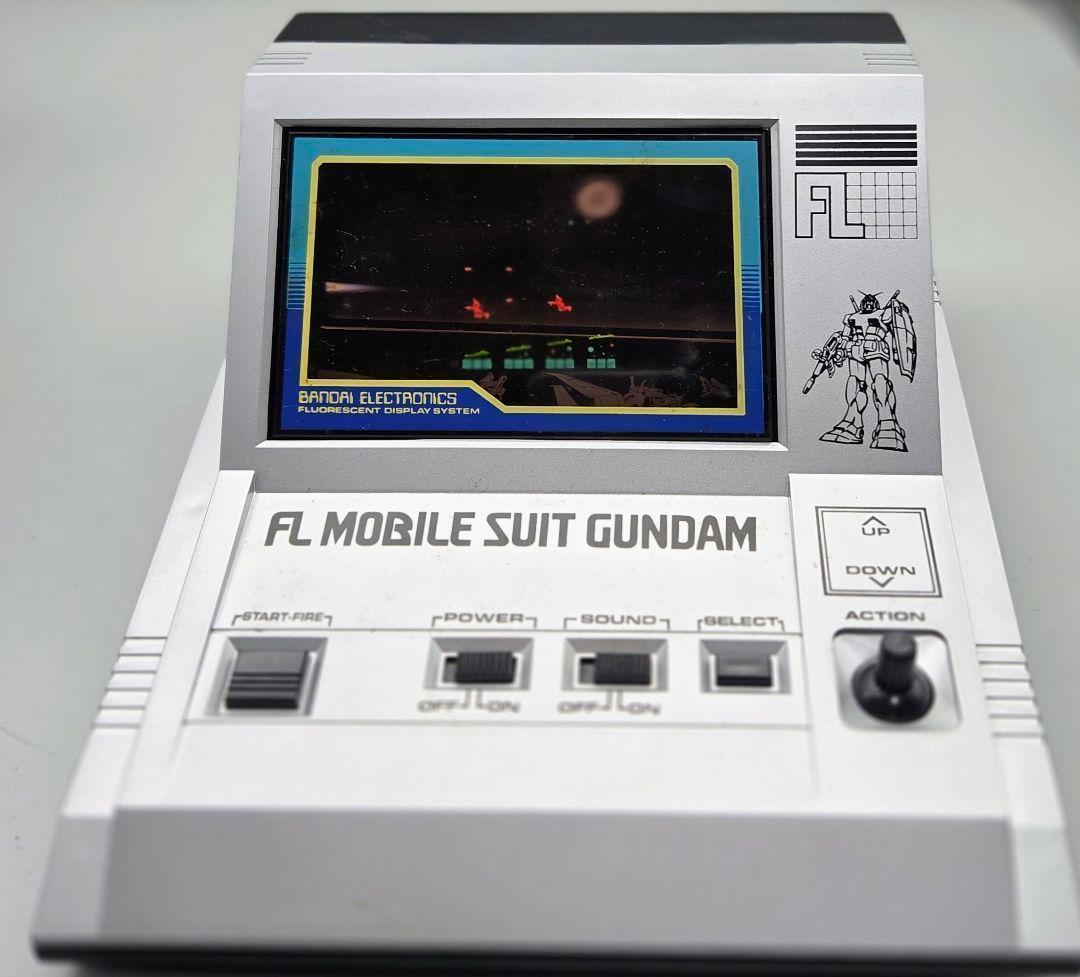 動作品】 バンダイ FLモビルスーツガンダム LSIポータブルゲーム