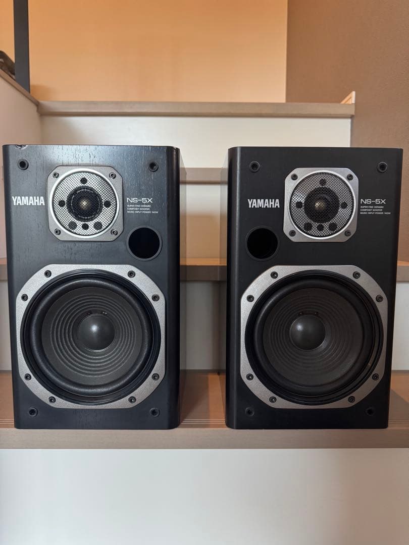 YAMAHA スピーカー 2ウェイ 黒 NS-5X - メルカリ
