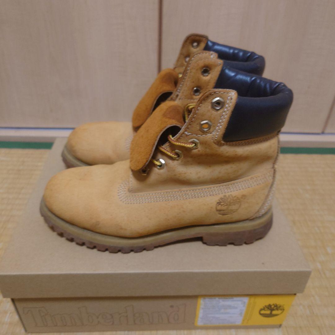 Timberland ワークブーツ ベージュ Timberland（ティンバーランド） ワークブーツ シューズ 6INCH BASIC