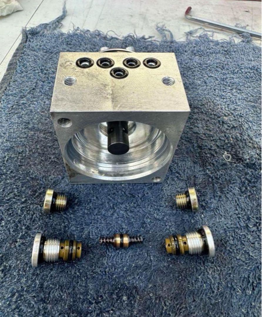 コペン l880k アクティブトップ油圧ポンプユニットオーバーホール