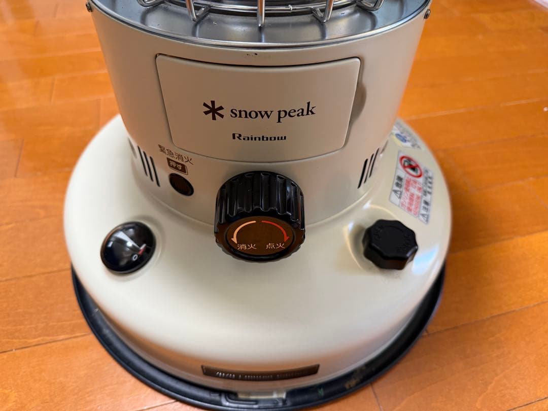 スノーピーク レインボーストーブ 2016ホヤ 2020本体 純正専用ケース
