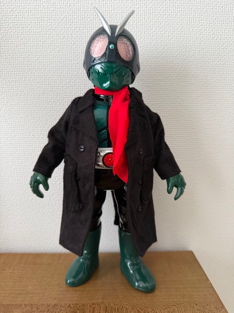 メディコムトイ　東映レトロ　シン仮面ライダー　コート有り 東映レトロソフビコレクションに、『シン・仮面ライダー』に登場した