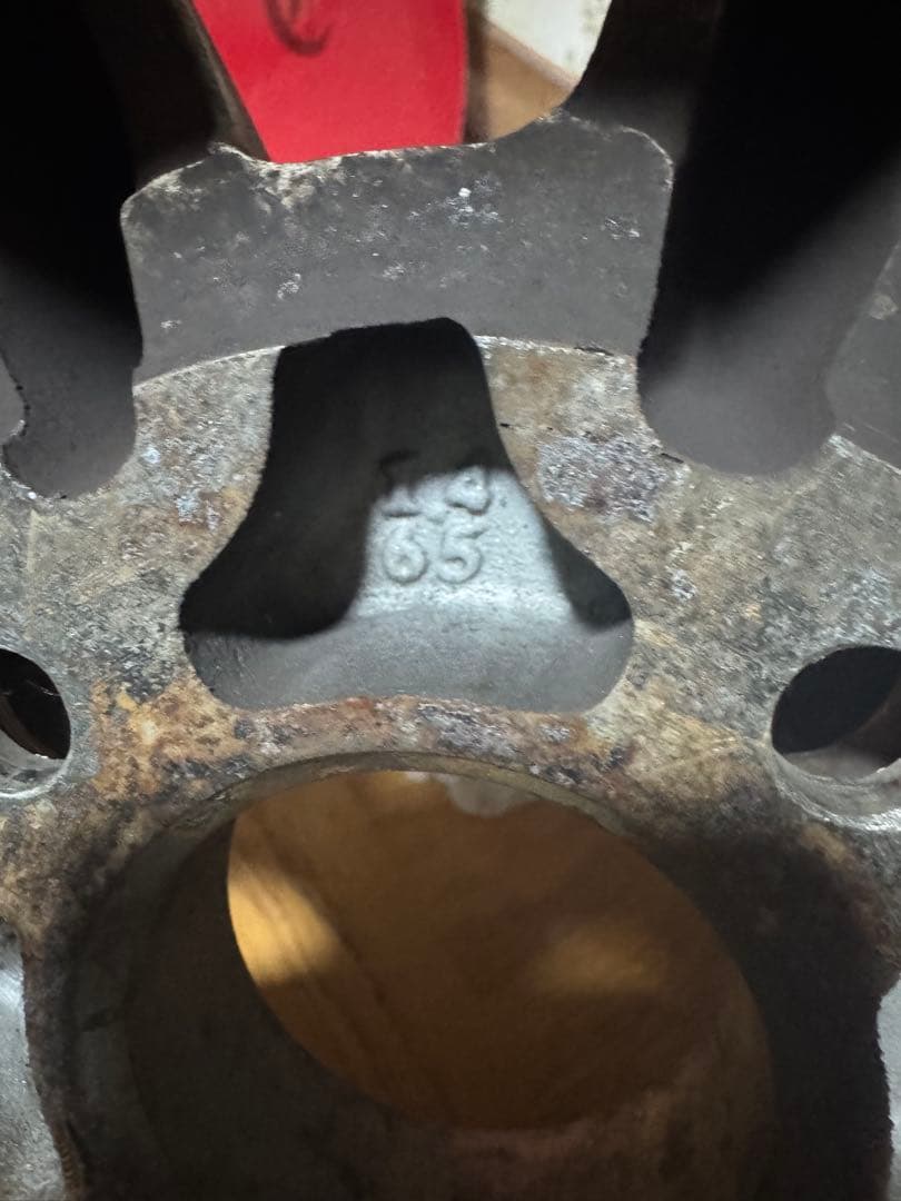 【希少 程度良好】ワタナベ 8スポーク 14インチ 6.5J 4/100 +28