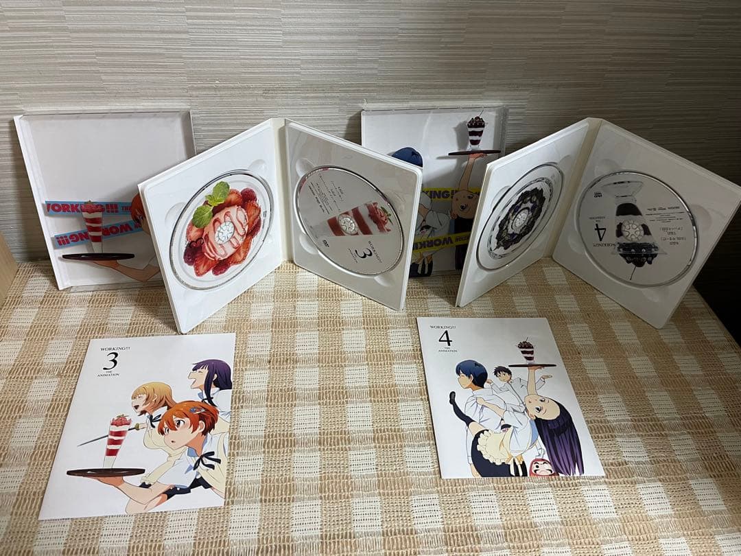 WORKING!!! [第3期] 初回全8巻セットDVD
