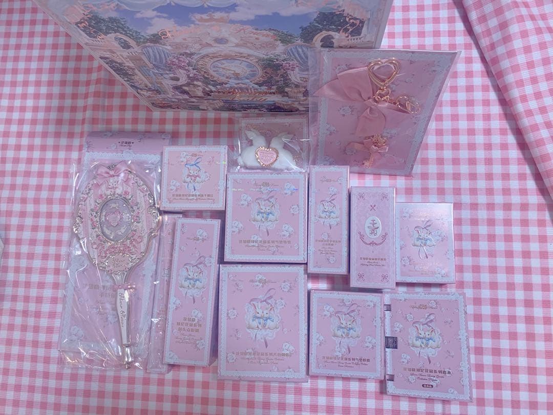 フラワーノーズ バニーガーデンテイルズ 豪華12点ピンクセット 新作