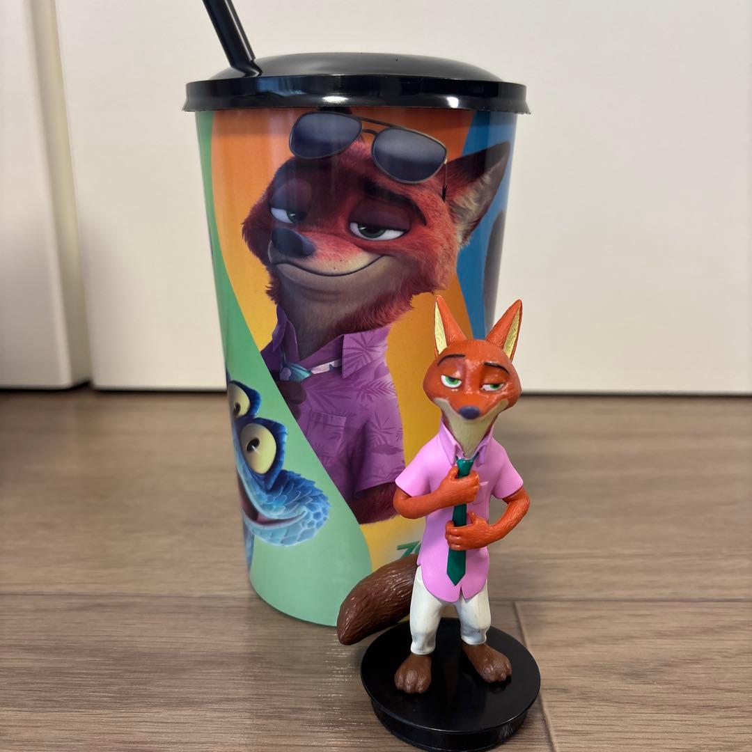ズートピア ポップコーンボックス ドリンクホルダー2種 TOHOシネマズ限定