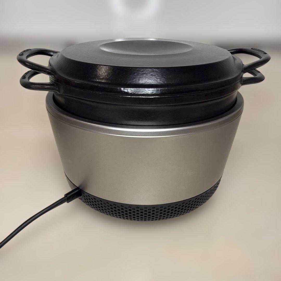 VERMICULAR シルバー ライスポット 5合炊き バーミキュラ グレー